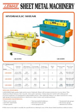 Hydraulic Shear